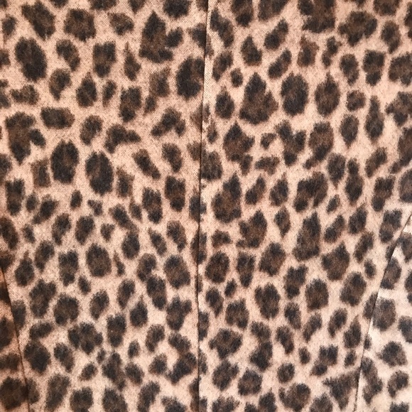 Talbots Womens Wool Blazer Jacket Animal Print - Picture 7 of 8